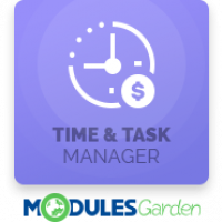 Time & Task Manager For WHMCS