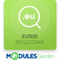 EURid Registrar For WHMCS