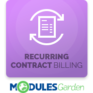 Recurring Contract Billing For WHMCS