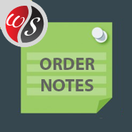 Order Notes 