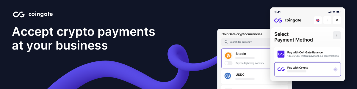 Accept Bitcoin and cryptocurrency payments  - CoinGate for WHMCS