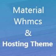 Kit Material Whmcs Theme & Html Hosting Theme
