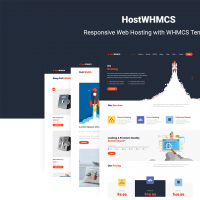 HostWHMCS | Responsive Web Hosting with WHMCS Template
