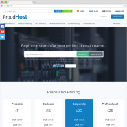 Proud Host Bootstrap 3 Template