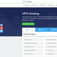 Sky - Fully Customisable Web Hosting Template Inc SCSS Files