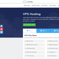 Sky - Fully Customisable Web Hosting Template Inc SCSS Files