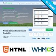 Glaze HTML/PHP Template With WHMCS Integration