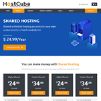 HostCube WHMCS Hosting Theme