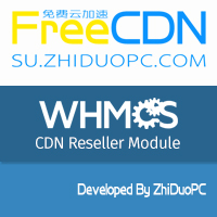 ZhiDuoPC FreeCDN CDN Reseller Module for WHMCS