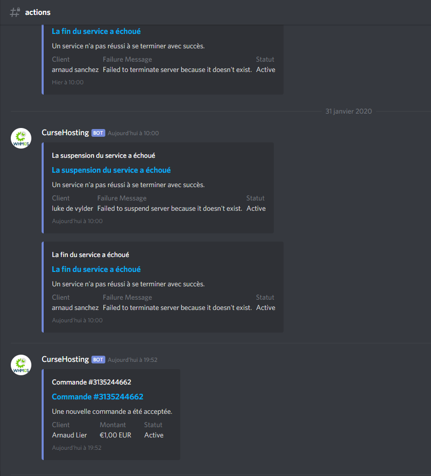 Discord Notifications - WHMCS Marketplace