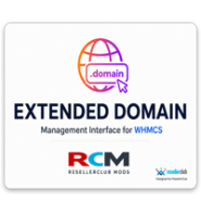Resellerclub Extended Management DOMAIN Interface