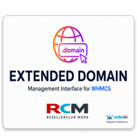 Resellerclub Extended Management DOMAIN Interface