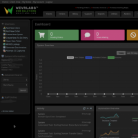 Blend Admin Theme Dark Mode