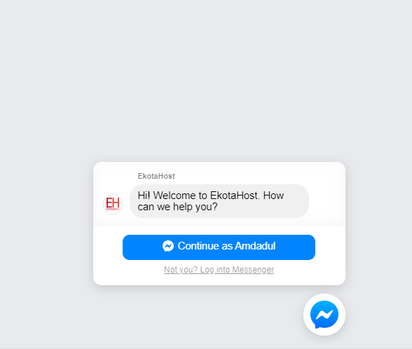 Facebook Messenger Chat For Whmcs Whmcs Marketplace