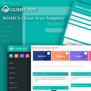 Client Out - Fully Responsive WHMCS Client Area Template
