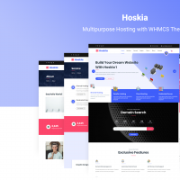 Hoskia | Multipurpose Hosting with WHMCS Theme