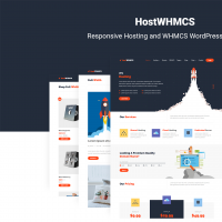HostWHMCS | Responsive Hosting and WHMCS WordPress Theme