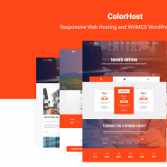 ColorHost | Responsive Web Hosting and WHMCS WordPress Theme