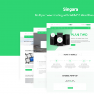 Singara - Multipurpose Hosting with WHMCS WordPress Themes
