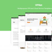 VPNet - Multipurpose VPN and Cloud Service Template with WHMCS