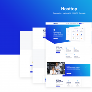 Hosttop | Responsive Hosting With WHMCS Template