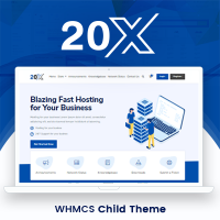 TwentyX WHMCS Client Area Template