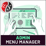Admin Menu Manager