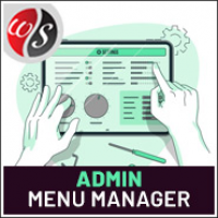 Admin Menu Manager