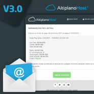 Elegant AltiplanoHost WHMCS Email Template