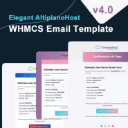 Elegant AltiplanoHost WHMCS Email Template