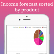 Income forecast sorted by product - Opensource