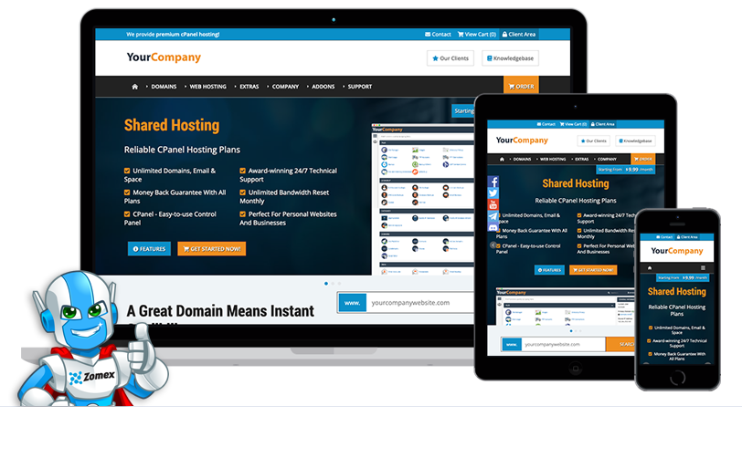 Prosper WHMCS Template WHMCS Marketplace