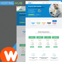 HostingHub - Fully Responsive WHMCS Client Area Template
