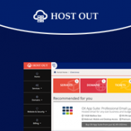 Hostout - Fully Responsive WHMCS Client Area Template