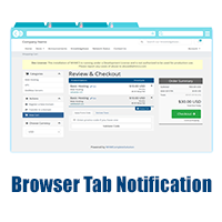 Browser Tab Notification
