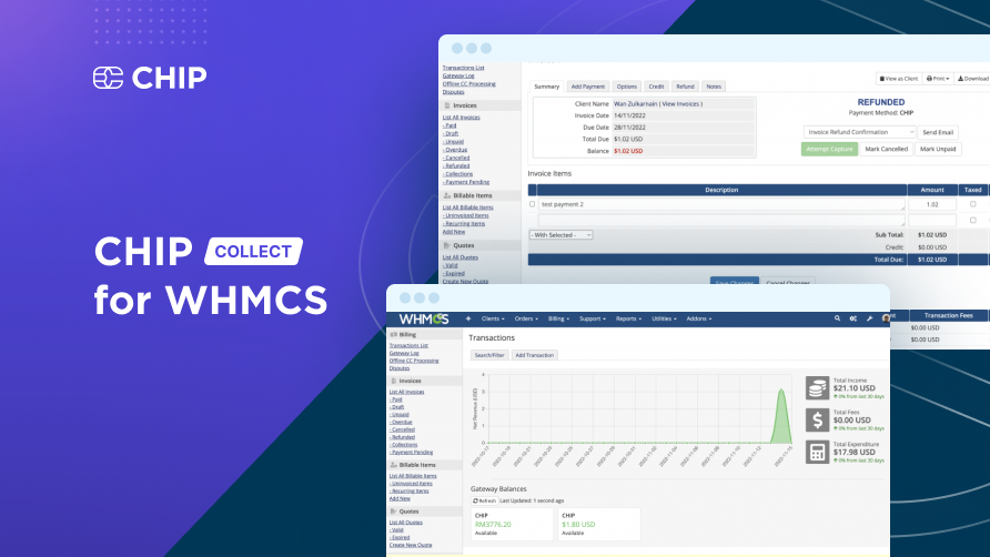 CHIP Digital Finance Platform WHMCS Marketplace