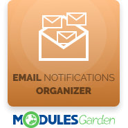 Email Notifications Organizer For WHMCS