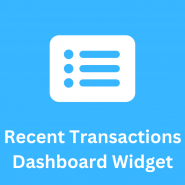 Recent Transactions Widget