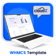 CloudX - WHMCS Web Hosting + Client Area Template