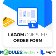 Lagom One Step Order Form For WHMCS