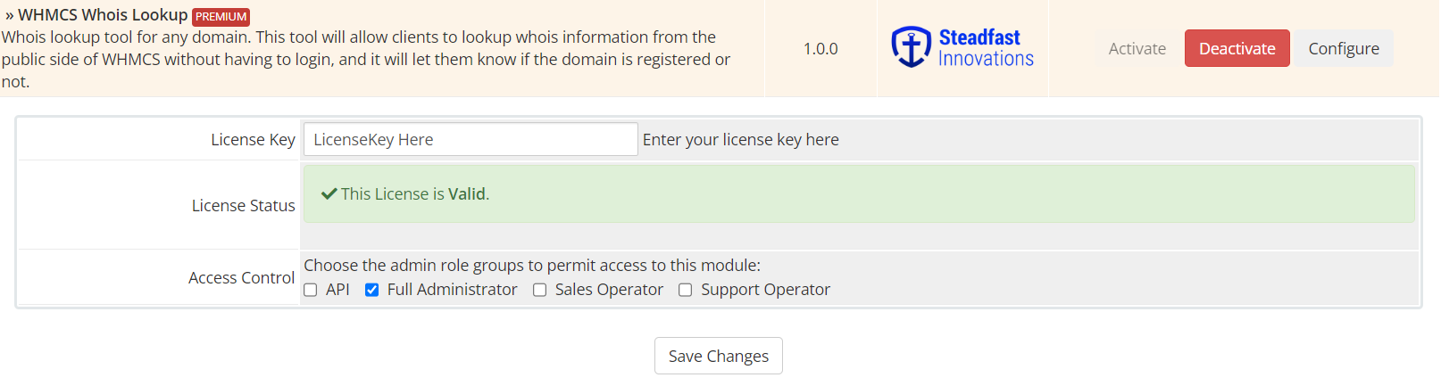 Domain WHOIS Checker - WHMCS Marketplace