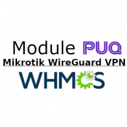 PUQ Mikrotik WireGuard VPN WHMCS module