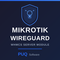 PUQ Mikrotik WireGuard VPN provisioning module