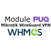 PUQ Mikrotik WireGuard VPN provisioning module