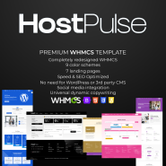 HostPulse - The Ultimate WHMCS Theme with a Modern, Fully Redesigned UI
