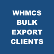 WHMCS Bulk Client Export Script