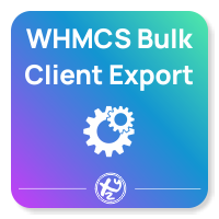WHMCS Bulk Client Export Script
