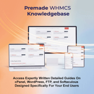 Pre-Made WHMCS Knowledgebase Articles for cPanel End User's