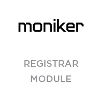 Moniker's extended Registrar Module for WHMCS