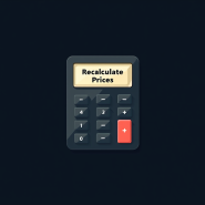 Recalculate Prices